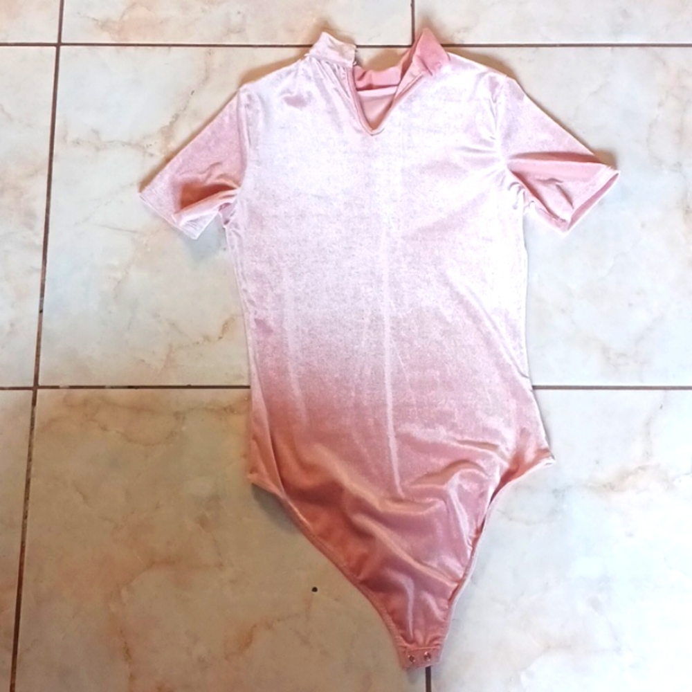 Velvet bodysuit